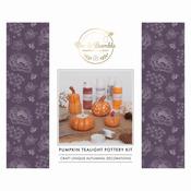 Bee &amp; Bumble Pumpkin Tealight Pottery Kit