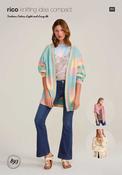 Cardigan &amp; Shawl in Rico Fashion Cotton Light &amp; Long DK (893)