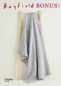Quilt Stitch Blanket in Hayfield Bonus Chunky (10227) - PDF
