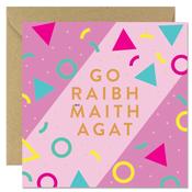 Greeting Card - Go Raibh Maith Agat Shape image