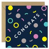 Greeting Card - Congrats Shape image