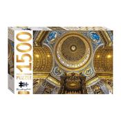 Jigsaw Puzzle (1500pcs) - St Peter's Basilica (Gold Foil)