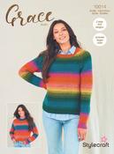 Sweaters in Stylecraft Grace Aran (10014) - PDF