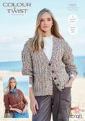 Cardigans in Stylecraft Colour Twist DK (9922) - PDF