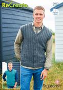 Tank Top &amp; Waistcoat in ReCreate DK (9953) - PDF image