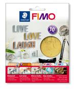 Staedtler Fimo Gold Leaf (10pk) - Gold image