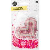 Rico Iron-On Beads Mini Set - Heart image
