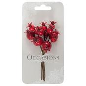 Pomegranates on Wire (12pcs)