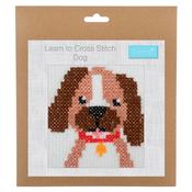 Beginner Counted Cross Stitch Kit - Dog
