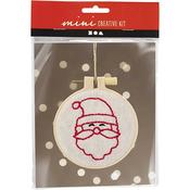 Mini Creative Kit - Christmas Embroidery Santa Claus