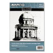 A3 Wiro Sketch Pad (30pk) - Double Sided Cartridge Paper image