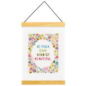 Counted Cross Stitch Kit: Banner - Be Your Own Kind Of Beautiful image