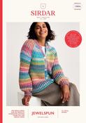 Metamorphic Cardigan in Sirdar Jewelspun w/Wool Chunky (10806)