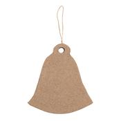 Hanging Papier Maché Decoration - Bell image