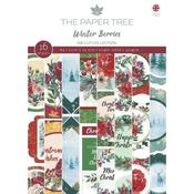 The Paper Tree A4 Die Cut Collection (16pk) - Winter Berries