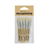 100% Silk Decopatch Brushes (5pcs)