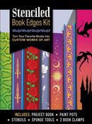 Stencilled Book Edges Kit