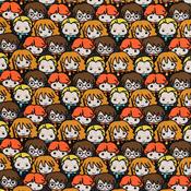 Wizarding World: Kawaii Characters Stacked - 100% Cotton