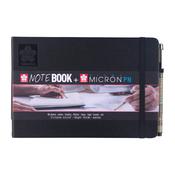 Landscape Sakura Notebook w/Pigma Micron Pen (80pgs)