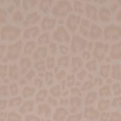 Leopard Print Rubberised Technical Finish w/Velour Backing in Sand - Per ¼ Metre