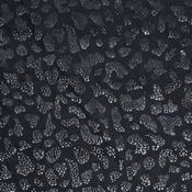 Metallic Leopard Print Shimmer on Stretch Devoré Jersey - Per ½ Metre