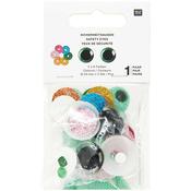 Rico Glitter Safety Eyes (2pcs)