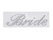 Hot-fix Rhinestone Iron-on Applique - Bride