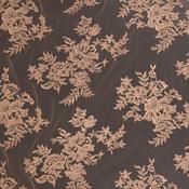 Premium Lace: Pretty in Cappuccino Lace - Per ¼ Metre