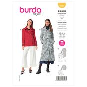 Caban Jacket &amp; Trench Coat in Burda Misses' (5984)