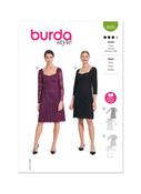 Cocktail Dress in Burda Style (5835) image