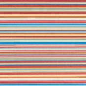 Cotton Poplin Print - Multi Stripes Col. 5 - Per ½ Metre