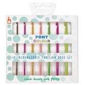 Pony Colour Interchangable Tunisian Crochet Hook Set image
