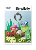 Plush Bugs in Simplicity (S3054)