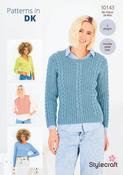 Sweater, Cardigan &amp; Tank in Stylecraft Special DK (10143) - PDF