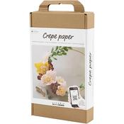 Craft Kit Crepe Paper - Flower Wreath