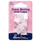 Dress Boning End Caps (25pcs)
