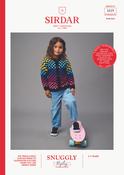 Speed Check Cardigan in Sirdar Snuggly Replay DK (2629) -PDF