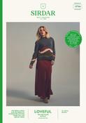 Earthscape Sweater in Sirdar Loveful 100% Recycled Acrylic DK (10766) - PDF