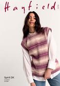 Crew Neck Vest in Hayfield Spirit DK (10792) - PDF