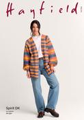 Edge to Edge Cardigan in Hayfield Spirit DK (10795) - PDF