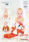Crochet Sweater, Tank &amp; Toy in Stylecraft Squeeze Me DK (10149) - PDF - CROCHET