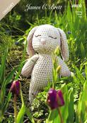 Beatrice Bunny Toy in James C. Brett Flutterby Chunky (JB932) - CROCHET