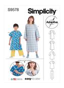 Recovery Gowns &amp; Pants in Simplicity Kids (S9578)
