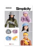 Accessories w/Hidden Pockets in Simplicity (S9658)
