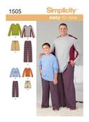 Husky Boy's &amp; Big &amp; Tall Men's Loungewear in Simplicity (S1505)