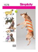 Large Size Dog Clothes in Simplicity (S1578) image