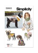 Pet Coats w/Optional Hoods &amp; Cowls, Adult Cowl in Simplicity (S9663)
