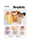 Plush Dolls in Simplicity (S9665)