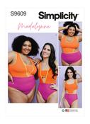 Swimsuits by Madalynne in Simplicity Misses' (S9609)