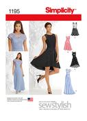 Petite Special Occasion Dress in Simplicity Misses' (S1195)